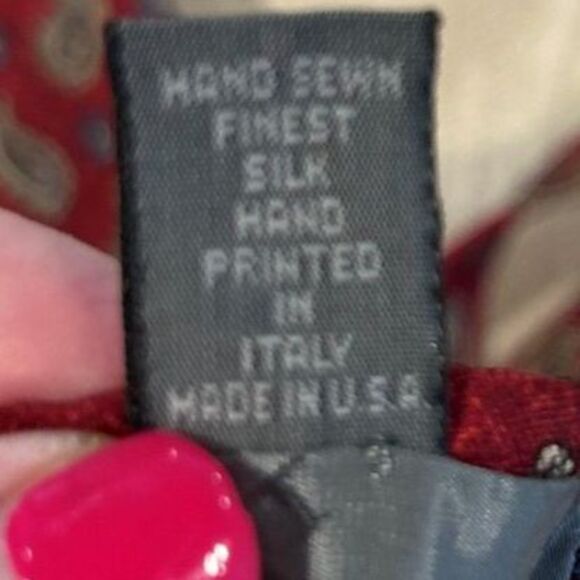 Robert Talbott Silk Neck Tie - Picture 4 of 4